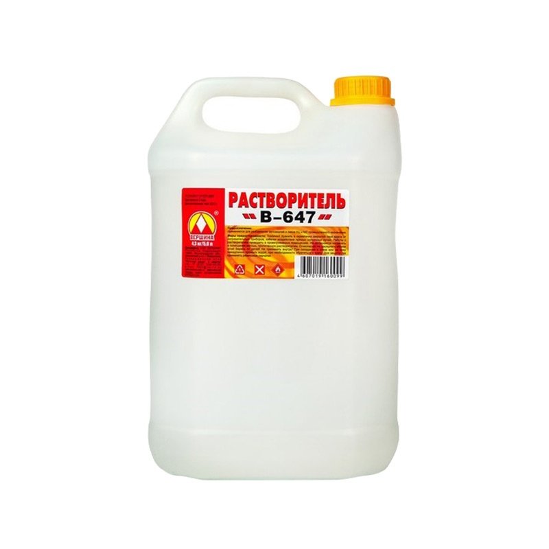 Растворитель Вершина В-647 (5 л)