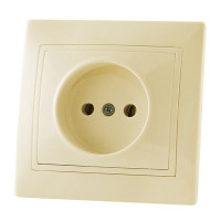 Розетка с/у Mimoza 25028, 1 гнездо, c/з, 16А, 230В, IP20 Розетка с/у Mimoza 25028, 1 гнездо, c/з, 16А, 230В, IP20