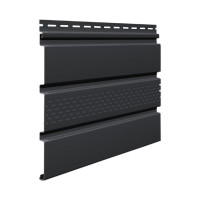 Софит Vox Vilo VSV-07 с перфорацией графит 3х0,3 м Софит Vox Vilo VSV-07 с перфорацией графит 3х0,3 м