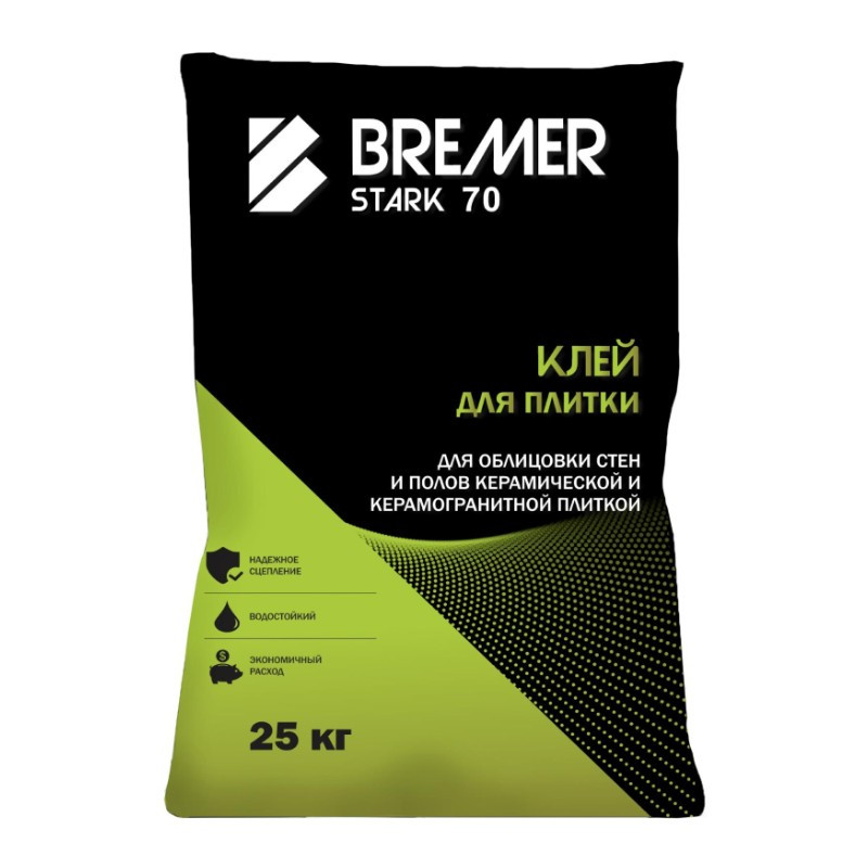 Клей для плитки BREMER STARK 70 Клей для плитки BREMER STARK 70