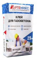 Клей для газобетона АртеМикс (25кг) Клей для газобетона АртеМикс (25кг)