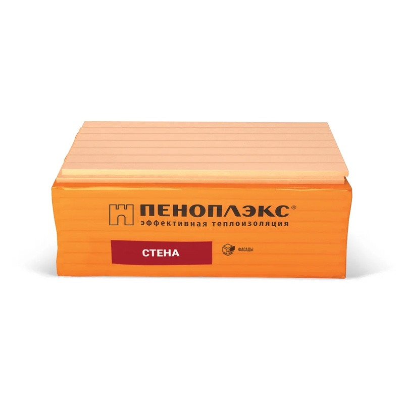 Пенополистирол экструдированный Пеноплэкс Стена Г4 1185х585х50 мм, 7 шт Пенополистирол экструдированный Пеноплэкс Стена Г4 1185х585х50 мм, 7 шт