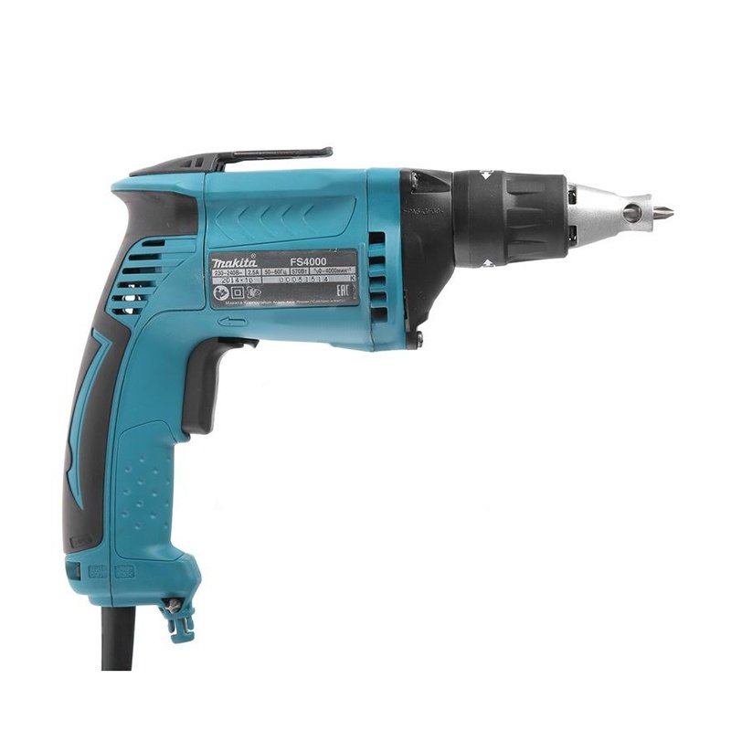 Шуруповёрт сетевой Makita FS4000, 0-4000 об/мин, 570 Вт Шуруповёрт сетевой Makita FS4000, 0-4000 об/мин, 570 Вт