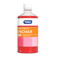 Колер для краски Текс универсальный красный (0,5 л)