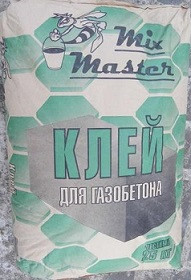 Клей для газобетона MixMaster 25 кг