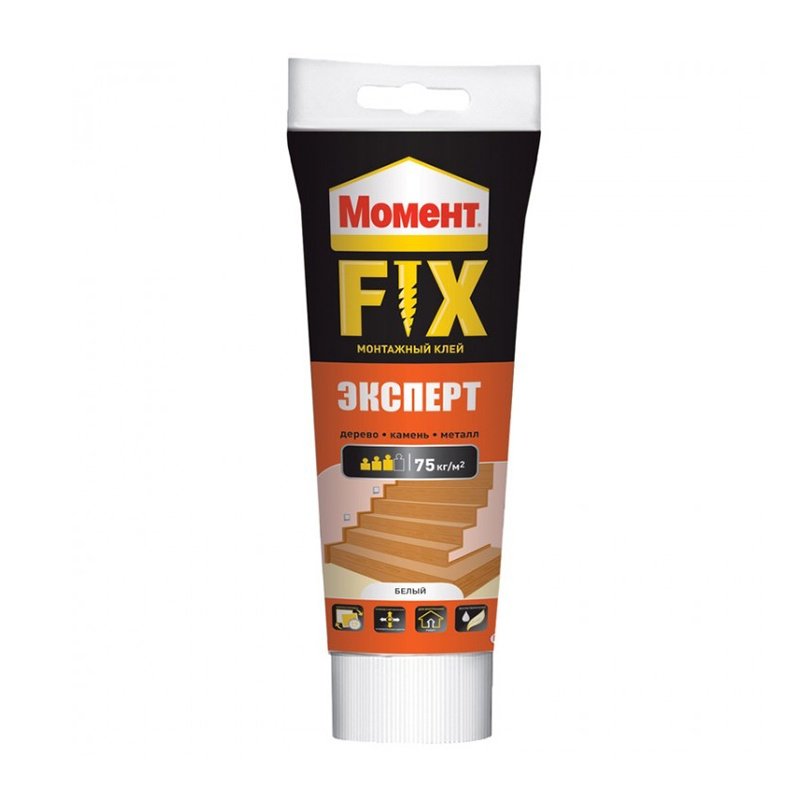 Клей монтажный Момент FIX Эксперт (380 г) Клей монтажный Момент FIX Эксперт (380 г)