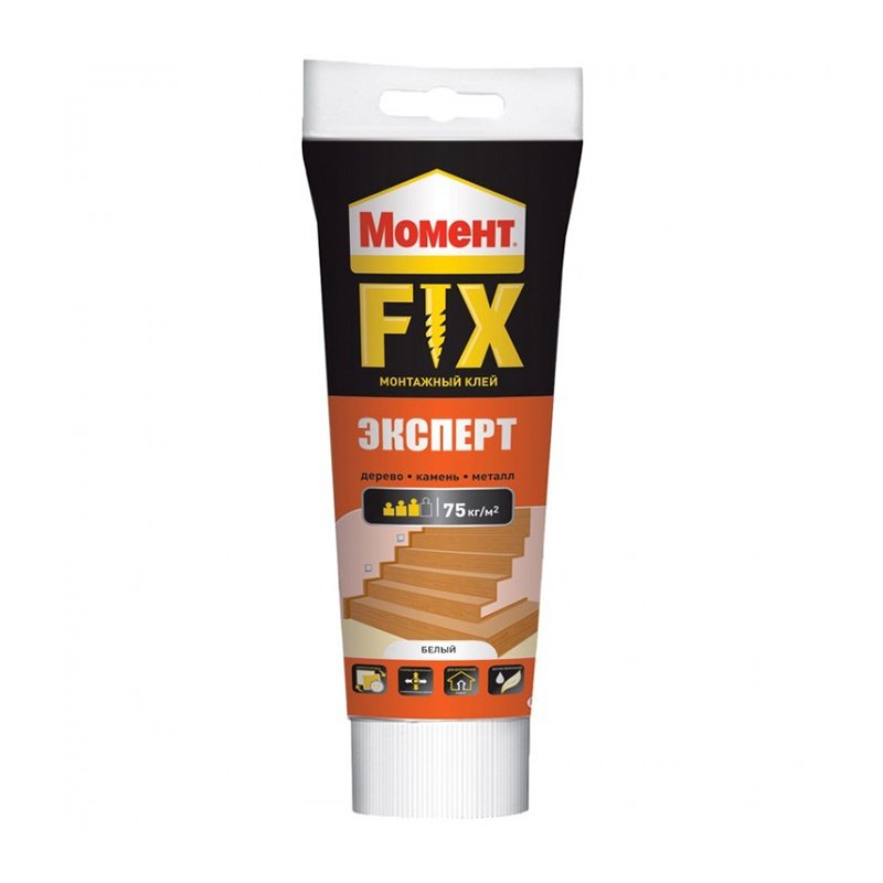 Клей монтажный Момент FIX Эксперт (250 г) Клей монтажный Момент FIX Эксперт (250 г)