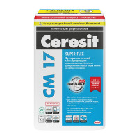 Клей для плитки Ceresit CM 17, 25 кг