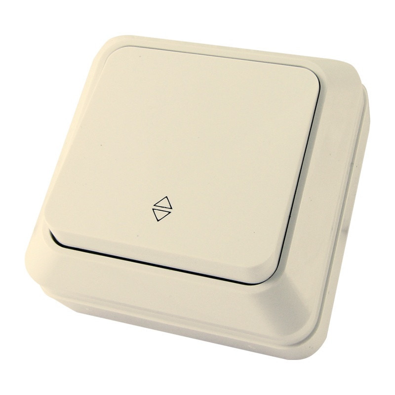 Переключатель о/у Ладога SQ1801-0006, б/инд, 10А, 230В, IP20