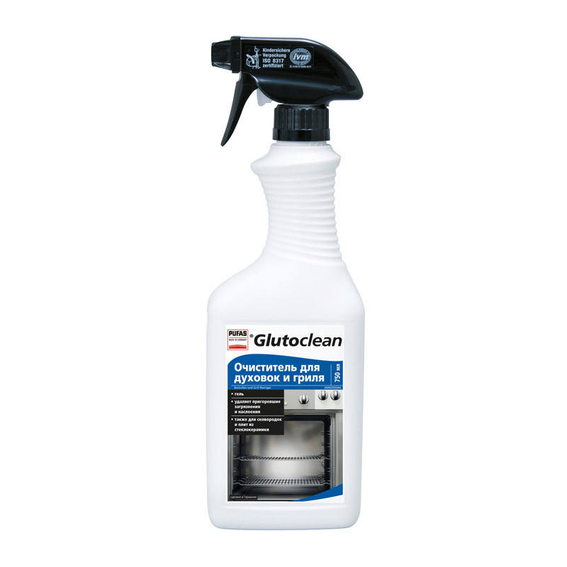 Очиститель для духовок и гриля PUFAS Glutoclean №390 (0,75 л) Очиститель для духовок и гриля PUFAS Glutoclean №390 (0,75 л)