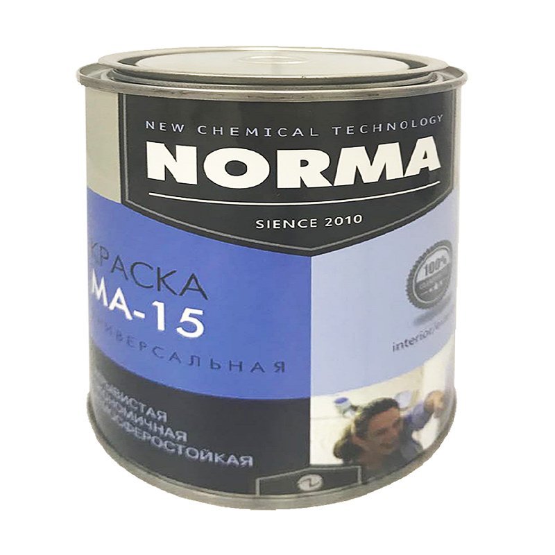 Краска масляная Novocolor МА-15 ГОСТ-71 голубая (1 кг) Краска масляная Novocolor МА-15 ГОСТ-71 голубая (1 кг)