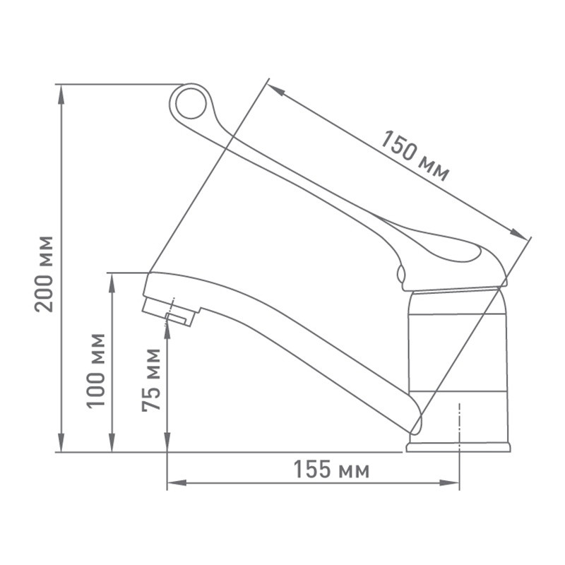 Смеситель для мойки Mix&Fix JOTA 4405-03